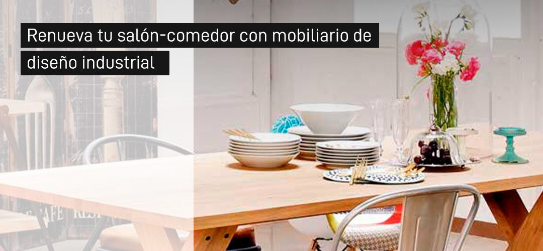 mobiliario de diseño industrial