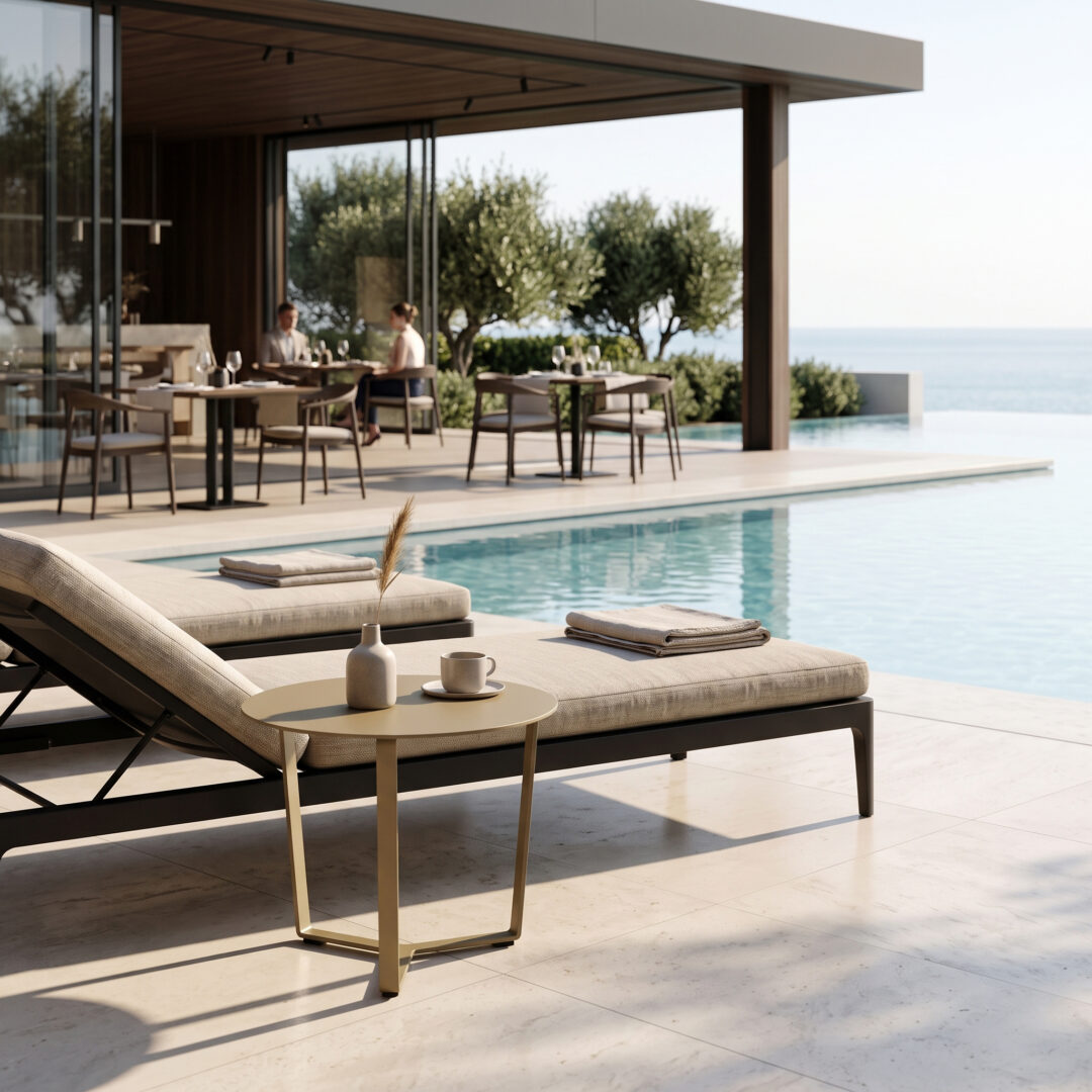 Mesa Terraza Auxiliar Eretria