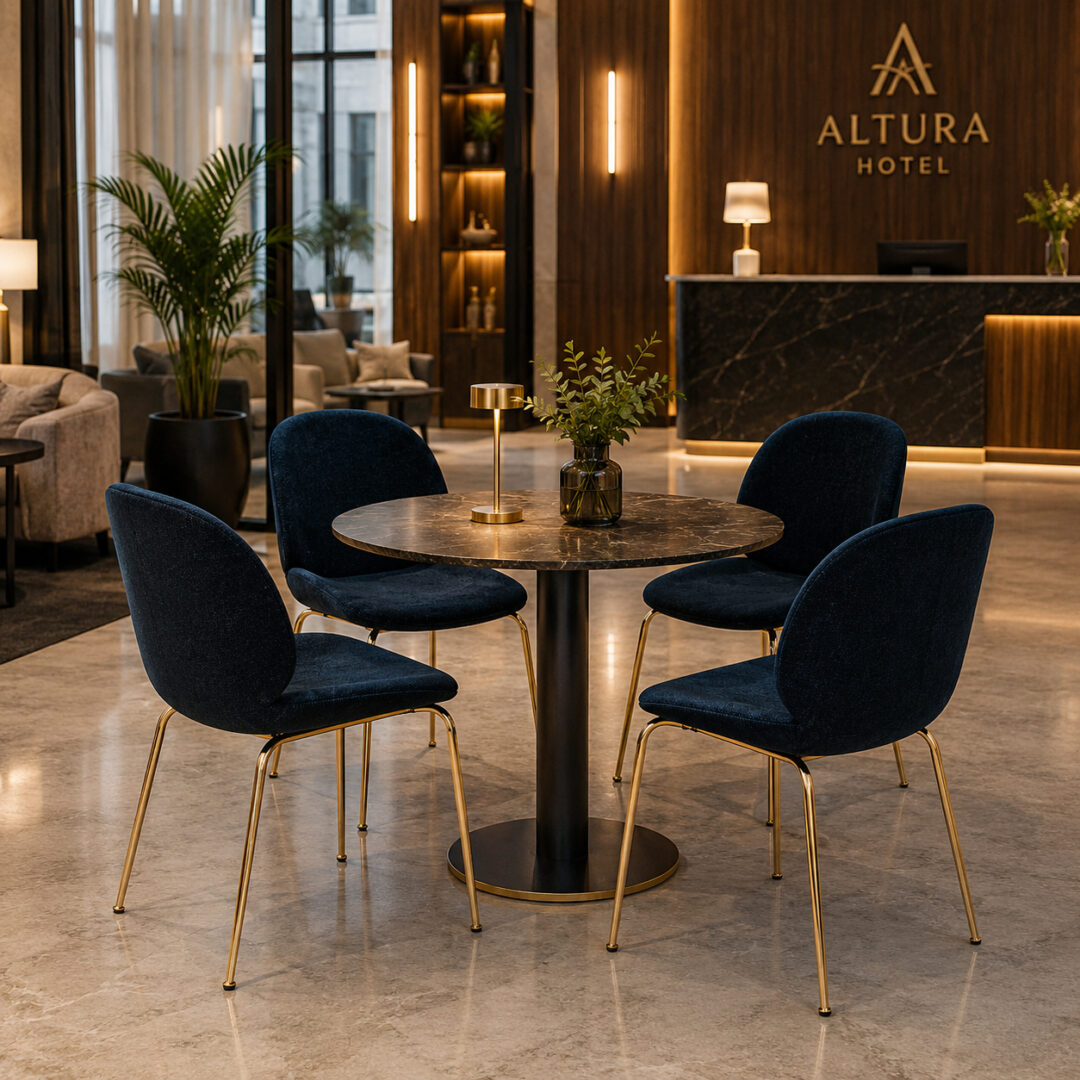 Silla Modelo Cassis Gold