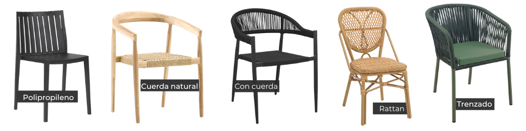 mobiliario de exterior