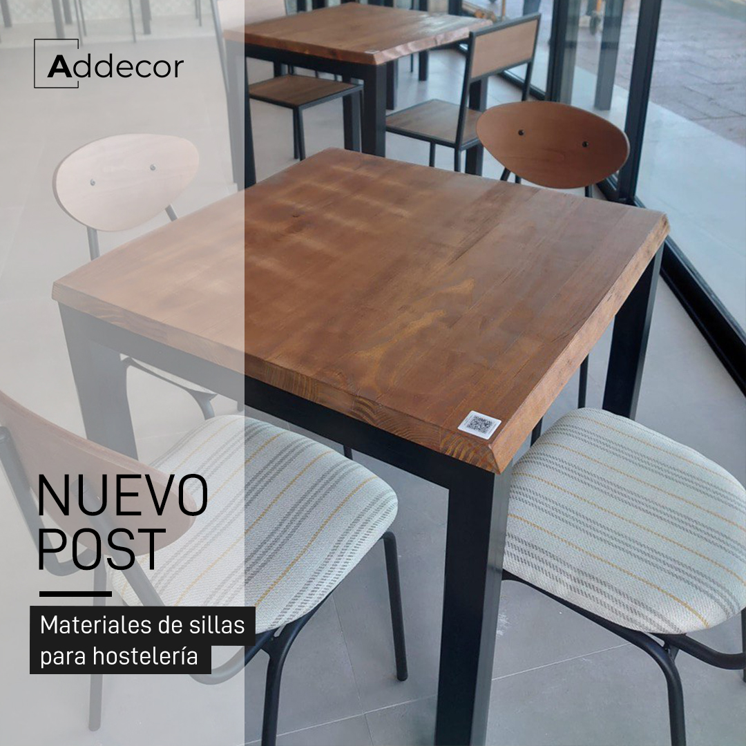 sillas para hostelería