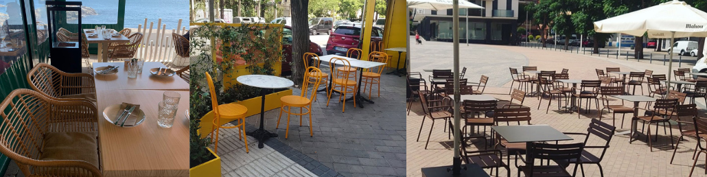 mobiliario de terraza