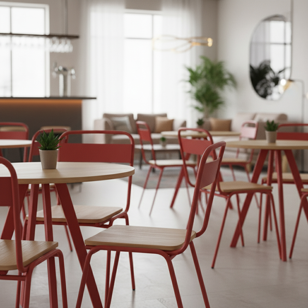 Silla Austin Madera | Diseño resistente con asiento de madera de alta calidad