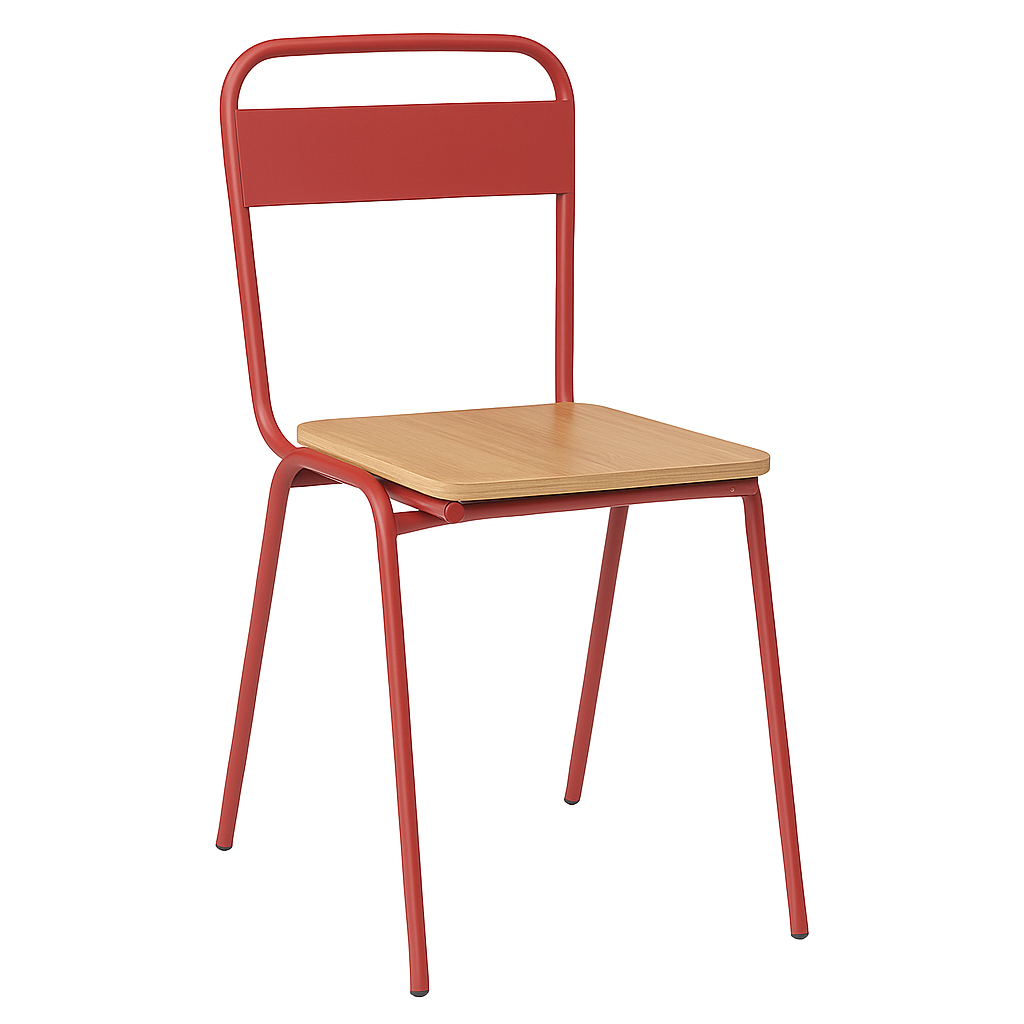 Silla Austin Madera | Diseño resistente con asiento de madera de alta calidad