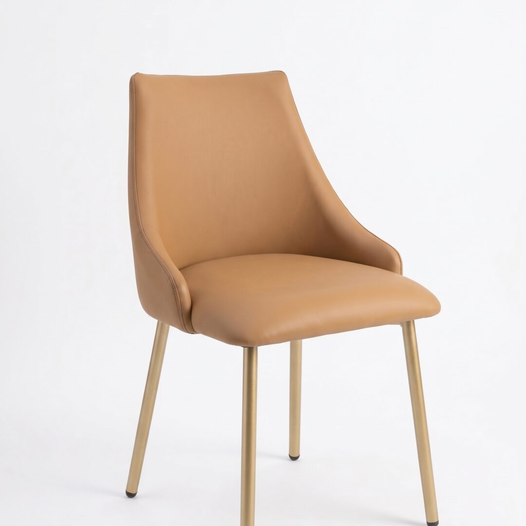 Silla Rennes tapizada en ecopiel