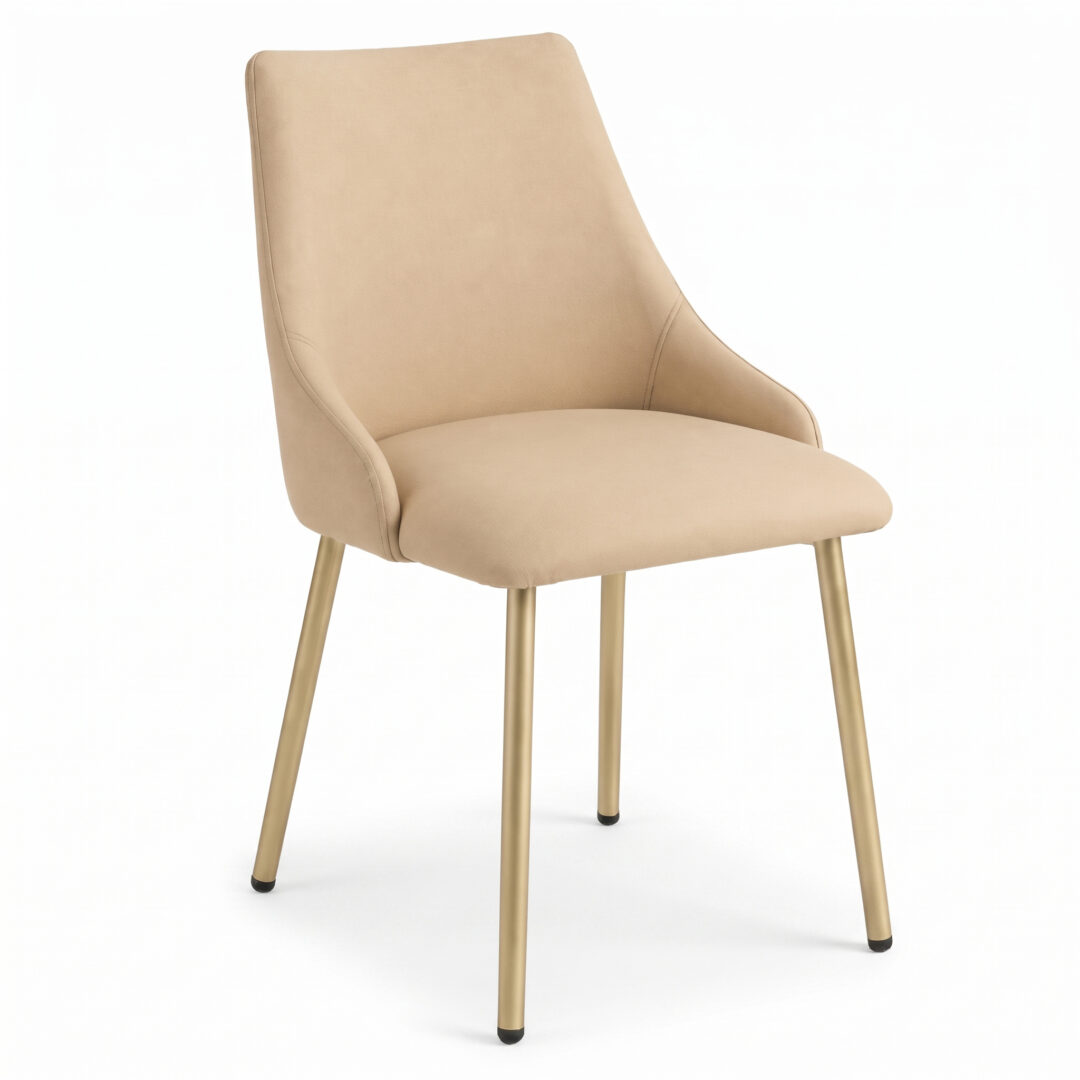 Silla Rennes Ecopiel Beige